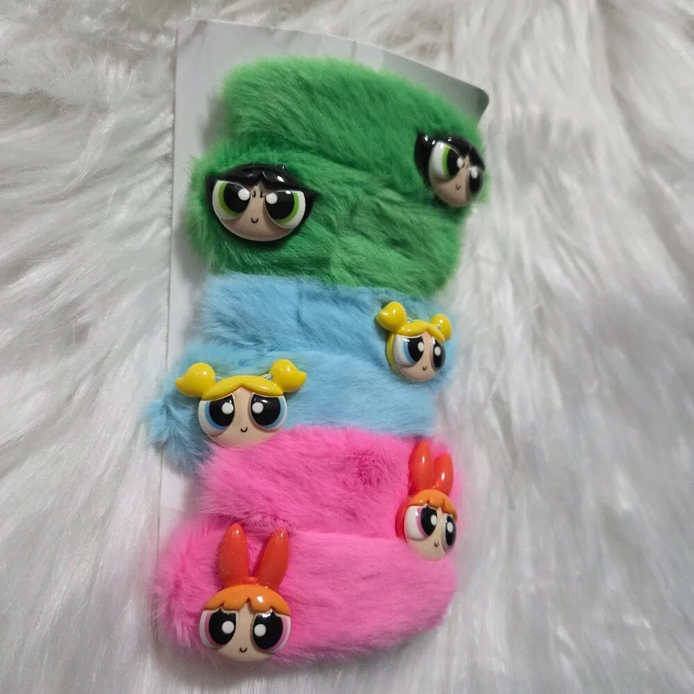 Powerpuff Girls Plush Hair Clips